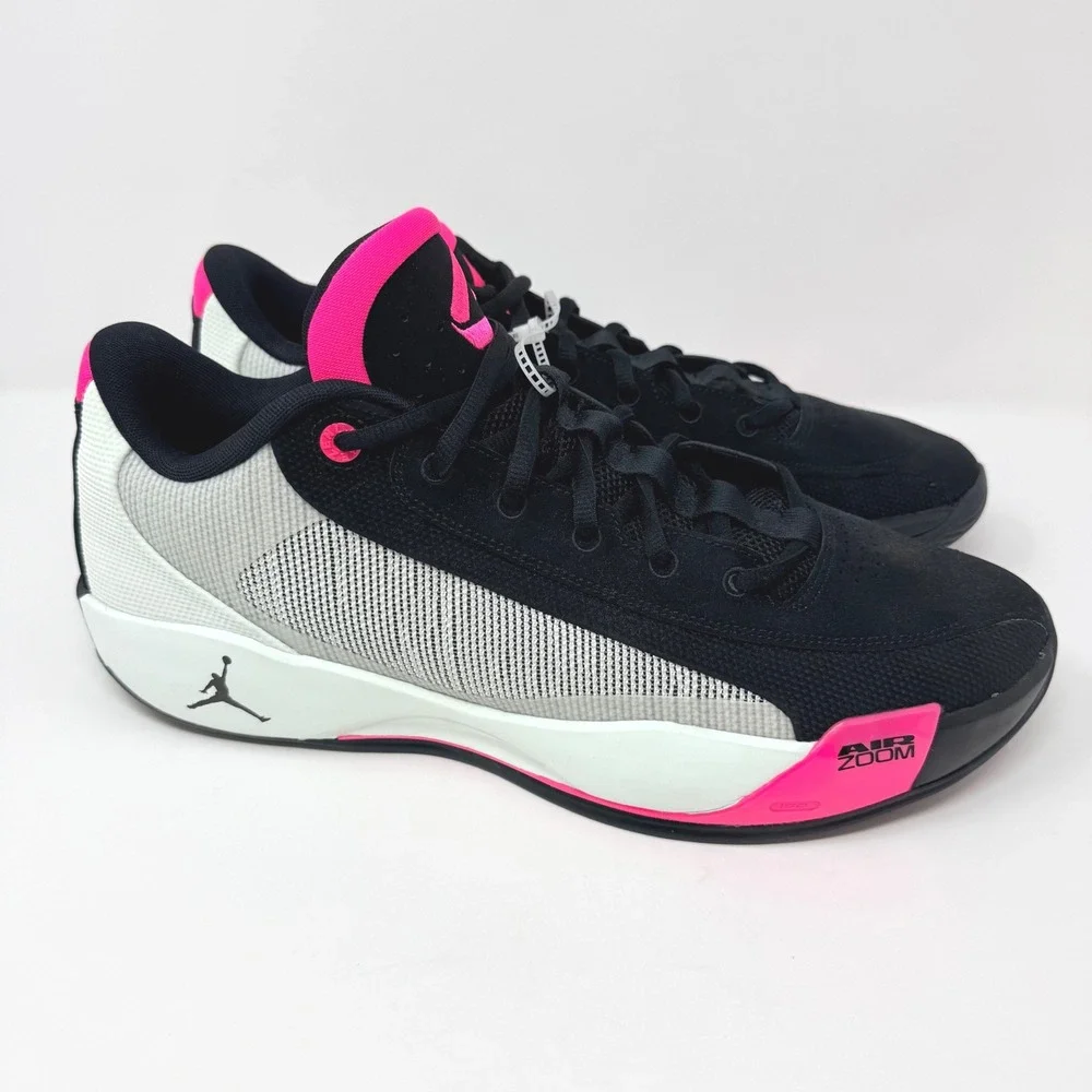 Jordan Luka 3 Black Hyper Pink Basketball Shoes Men's 15 Low Top HF0806-001 NEW